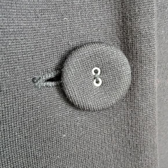 Sandro Sportswear Classic Black Fitted Three Button Blazer - Size M - Picture 4 of 4